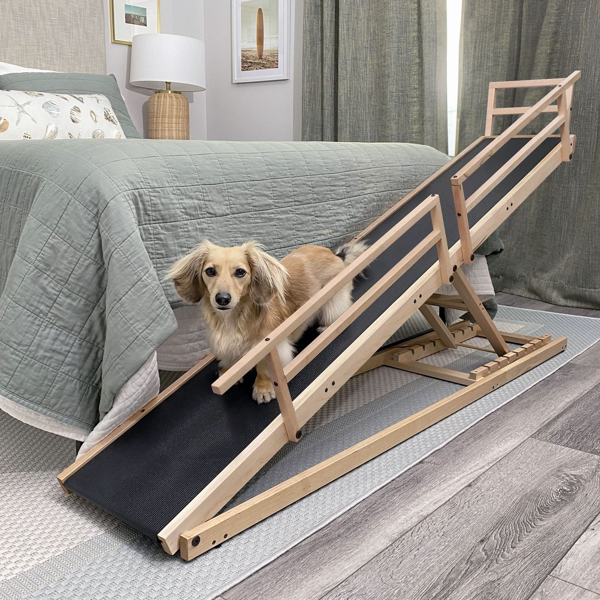 Elevated Comfort: Small Dog Ramp for Easy Bed Access