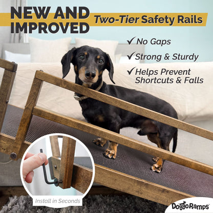 Elevated Comfort: Small Dog Ramp for Easy Bed Access