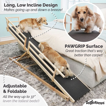 Elevated Comfort: Small Dog Ramp for Easy Bed Access