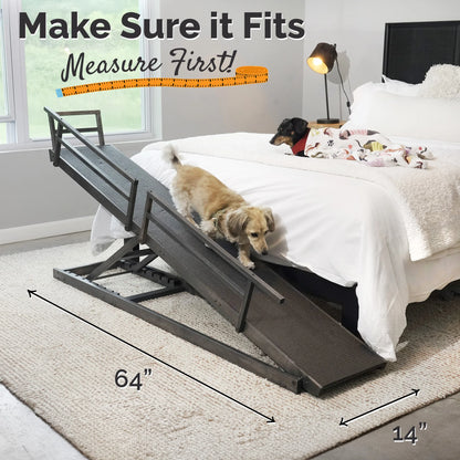 Elevated Comfort: Small Dog Ramp for Easy Bed Access