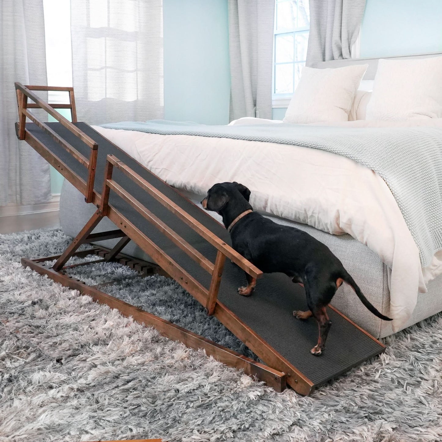 Elevated Comfort: Small Dog Ramp for Easy Bed Access