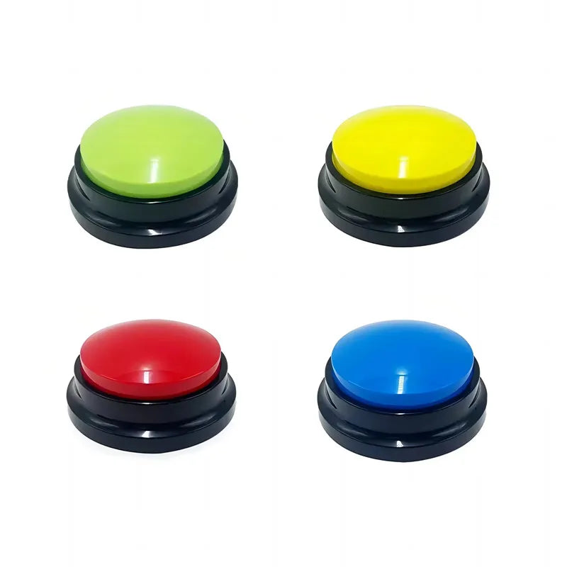 Dog Toys Funny Recordable Pet Travel Talking Pet Starters Pet Speaking Buttons Portable Cute Pet Supplies Communication Dog